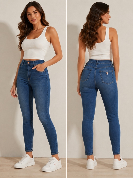 Guess Denim - Guess Women’s Skinny Jeans in Medium Blue Denim